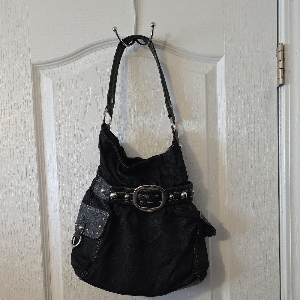 KATHY STYLISH BLACK SHOULDER BAG